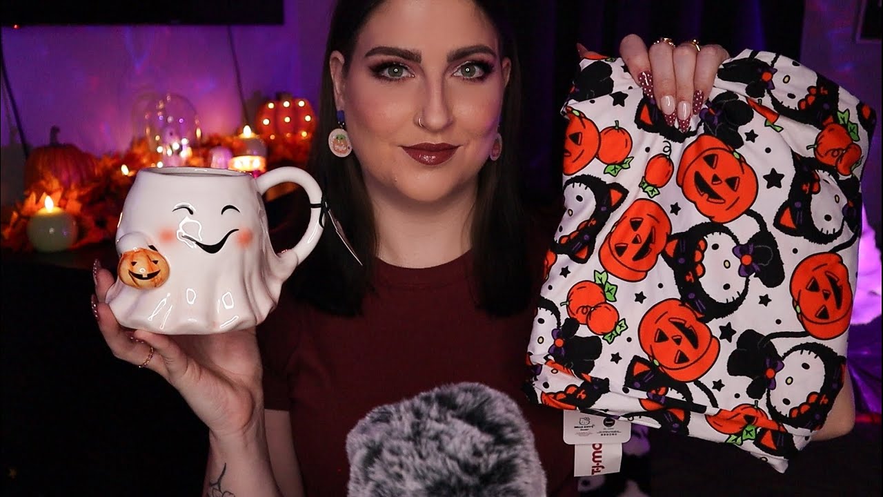 ASMR TJ Maxx and HomeGoods Halloween Haul🦇🧡