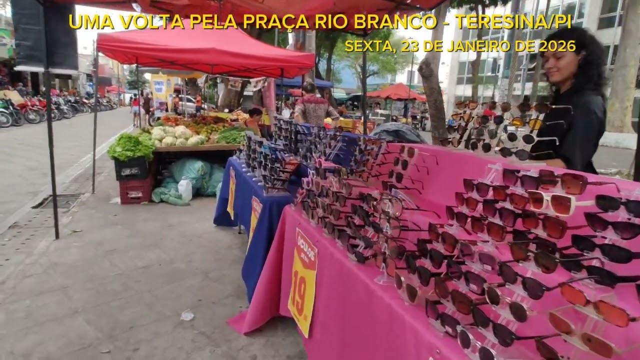 Praça Rio Branco - Teresina - O retorno 