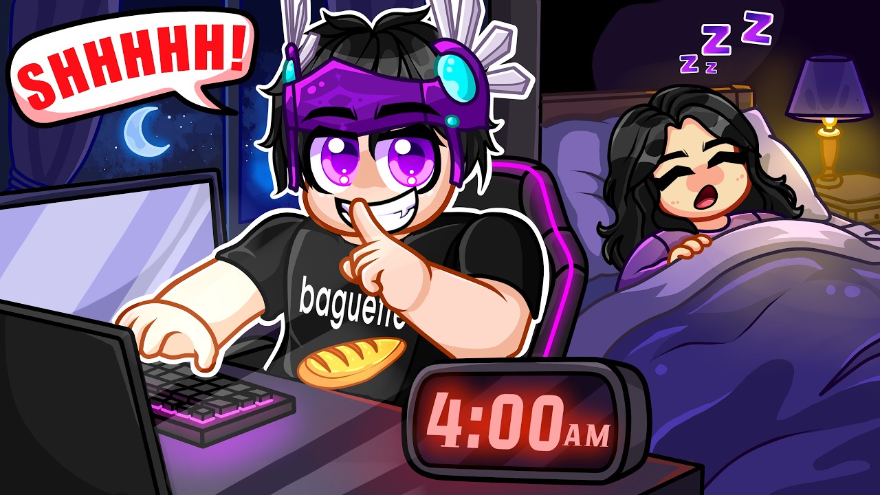PLAYING MM2 AT 4 AM IS CRAZY😭 ( MY MOM WOKE UP )