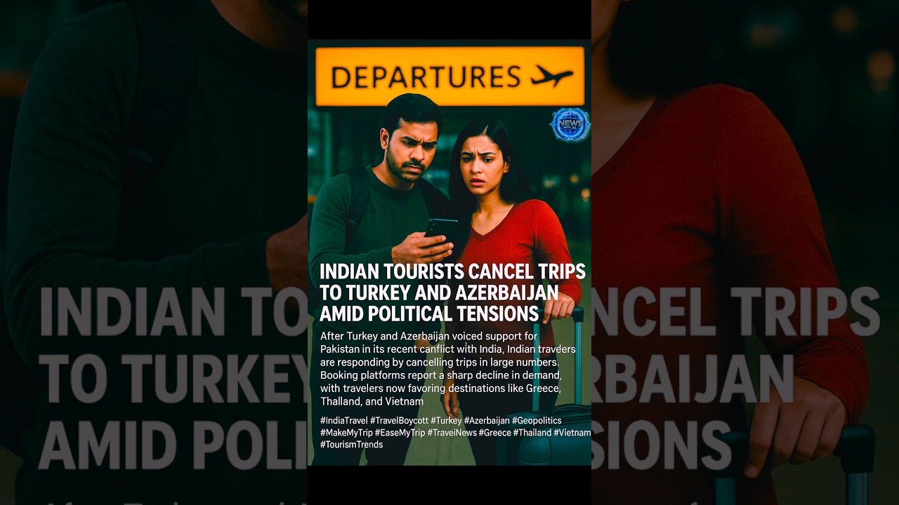 Indian Tourists Cancel Trips to Turkey and Azerbaijan Amid Political Tensions