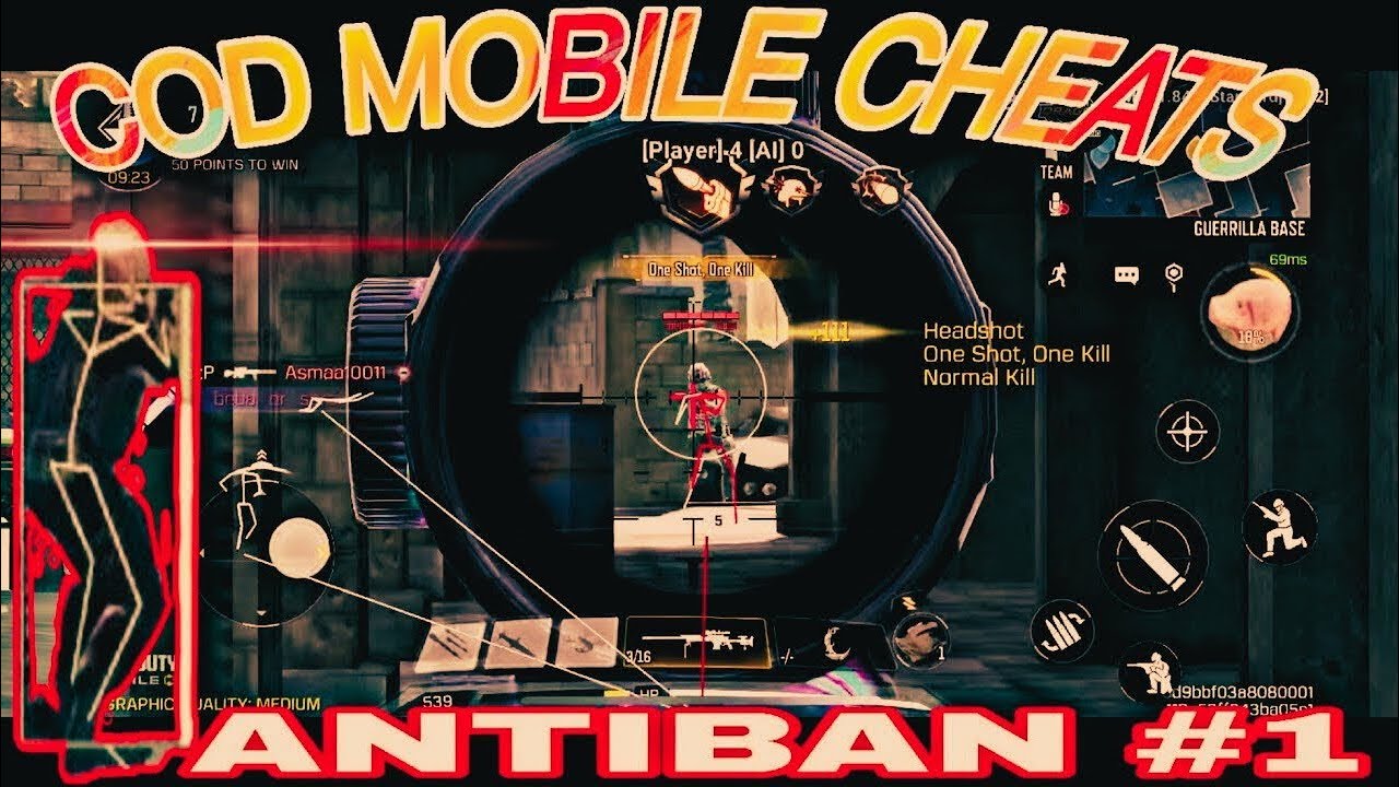 iPA/MOD COD MOBILE ESP +WALLHACK +AIMBOT+SKIN | ANDROID & IOS SUPPORTED || CALL OF DUTY MOBILE CHEAT