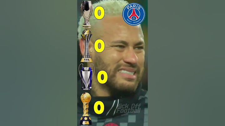 Neymar Team Cups Barcelona, Psg, Al Hilal, Santos 😎🔥 #neymar #football #shorts