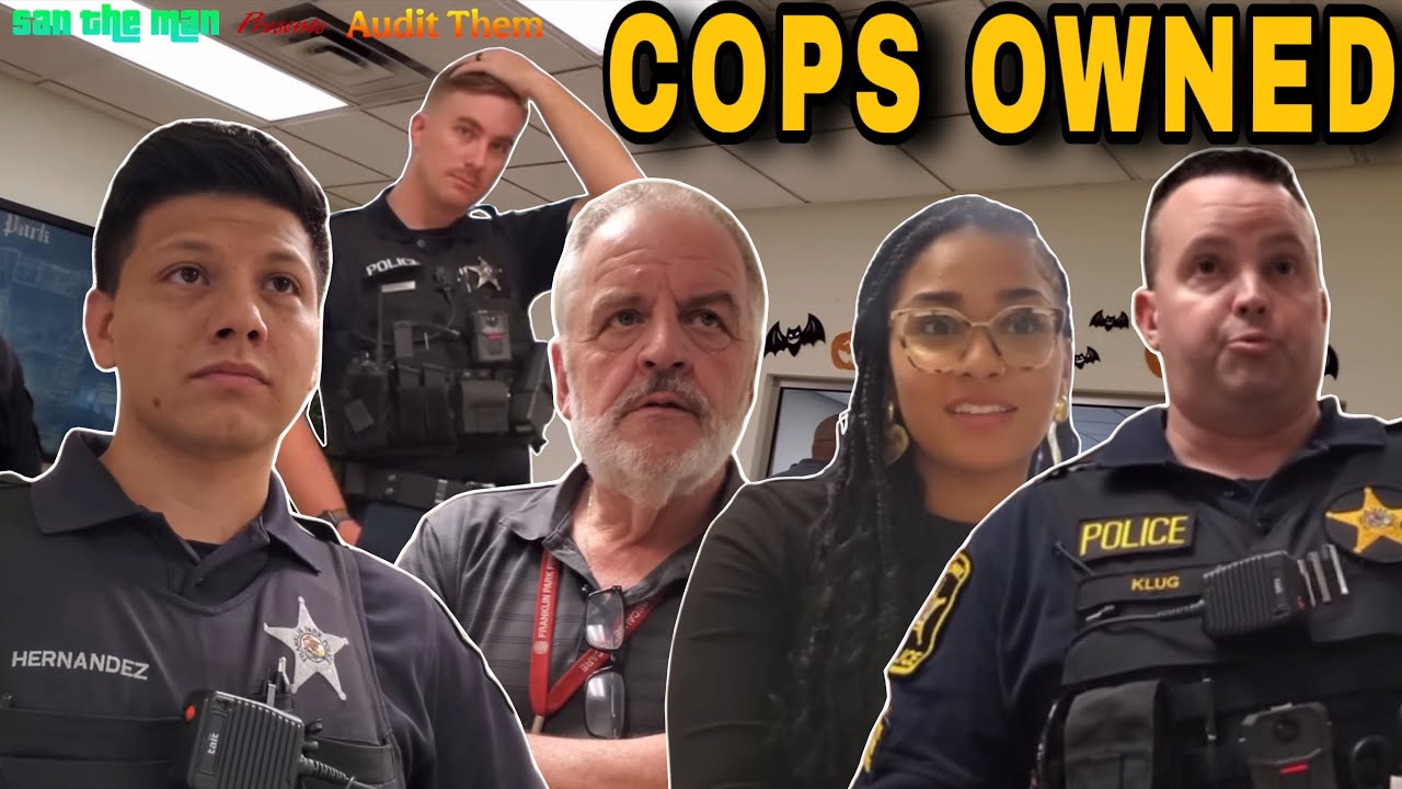 3 Cops Properly Owned and First Amendment Auditor Gets an Apology 