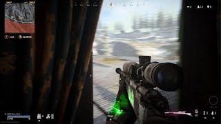 Warzone parachute perfect sniper kill