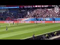 Gòl Melchie Dumornay fas avèk PSG nan match demifinal retou ligue des champions 2024 la