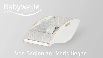 Babywelle by Dr. Michel - Die ergonomische Babywippe aus Bayern