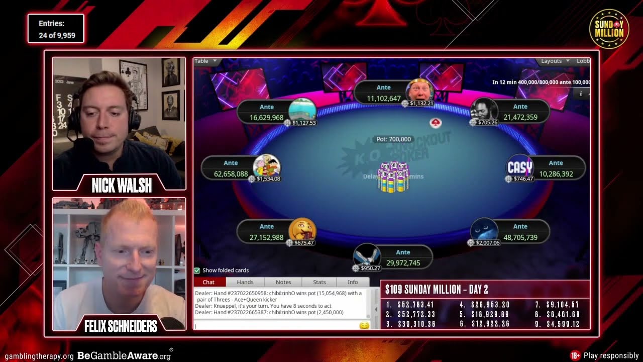 LIVE Cards Up Coverage from Nick Walsh and Felix 'Xflixx' Schneiders  9