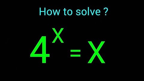 Lambert W function|| Math Olympiad||