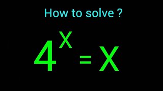 Lambert W function|| Math Olympiad||