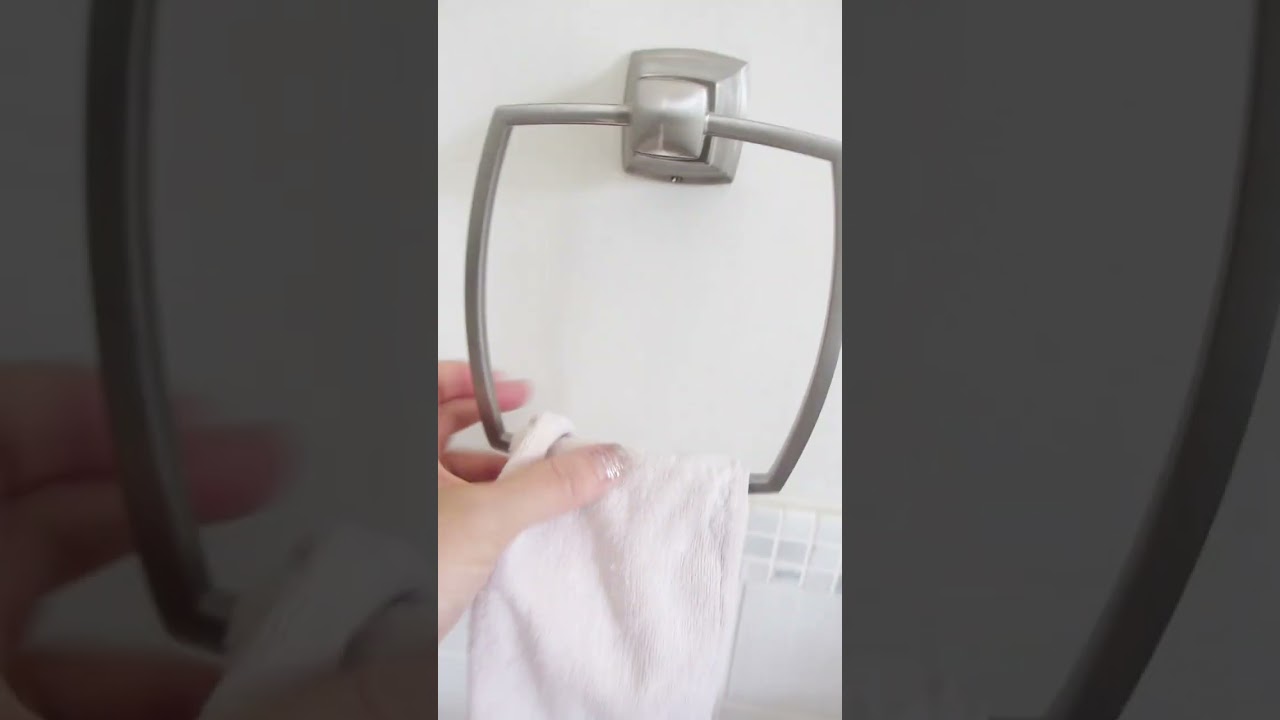 Moen Faucet Boardwalk Towel Ring (Y3286BN): Review