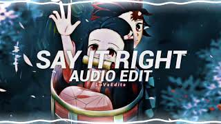 Nelly Furtado - Say It Right [edit audio]