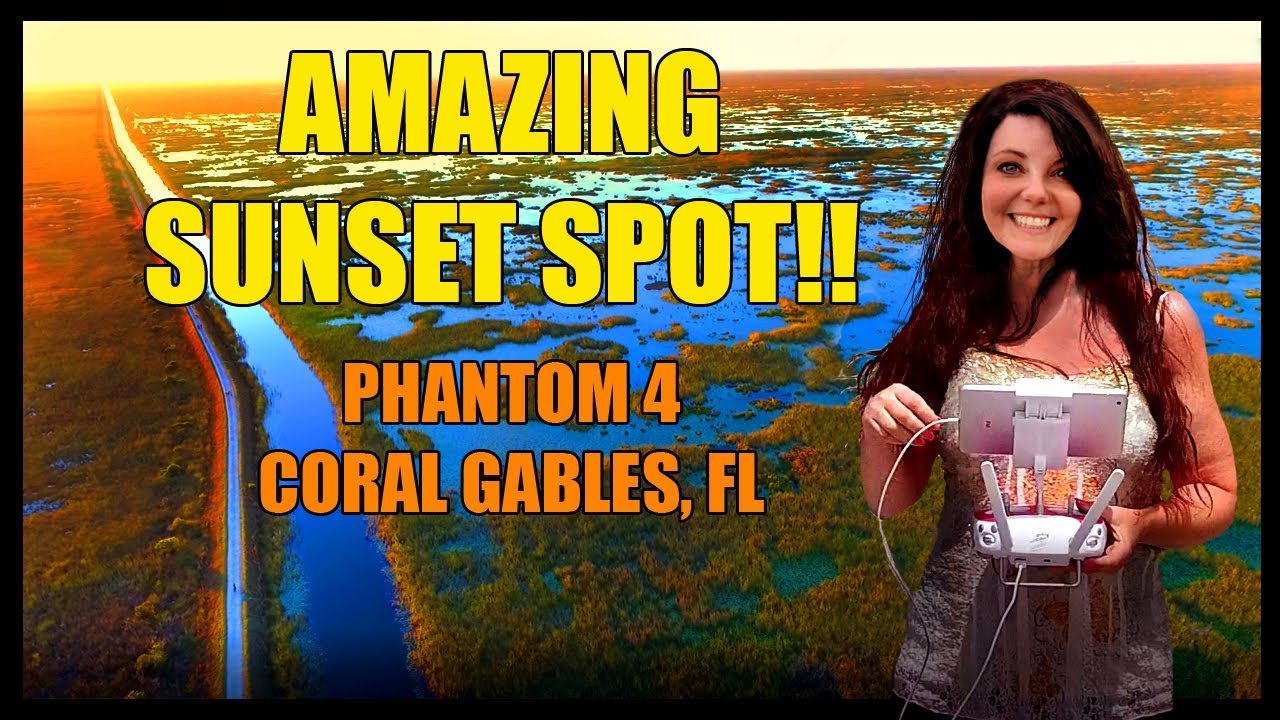 Sawgrass Trailhead, Coral Springs FL... Cinematic 4k drone video of the