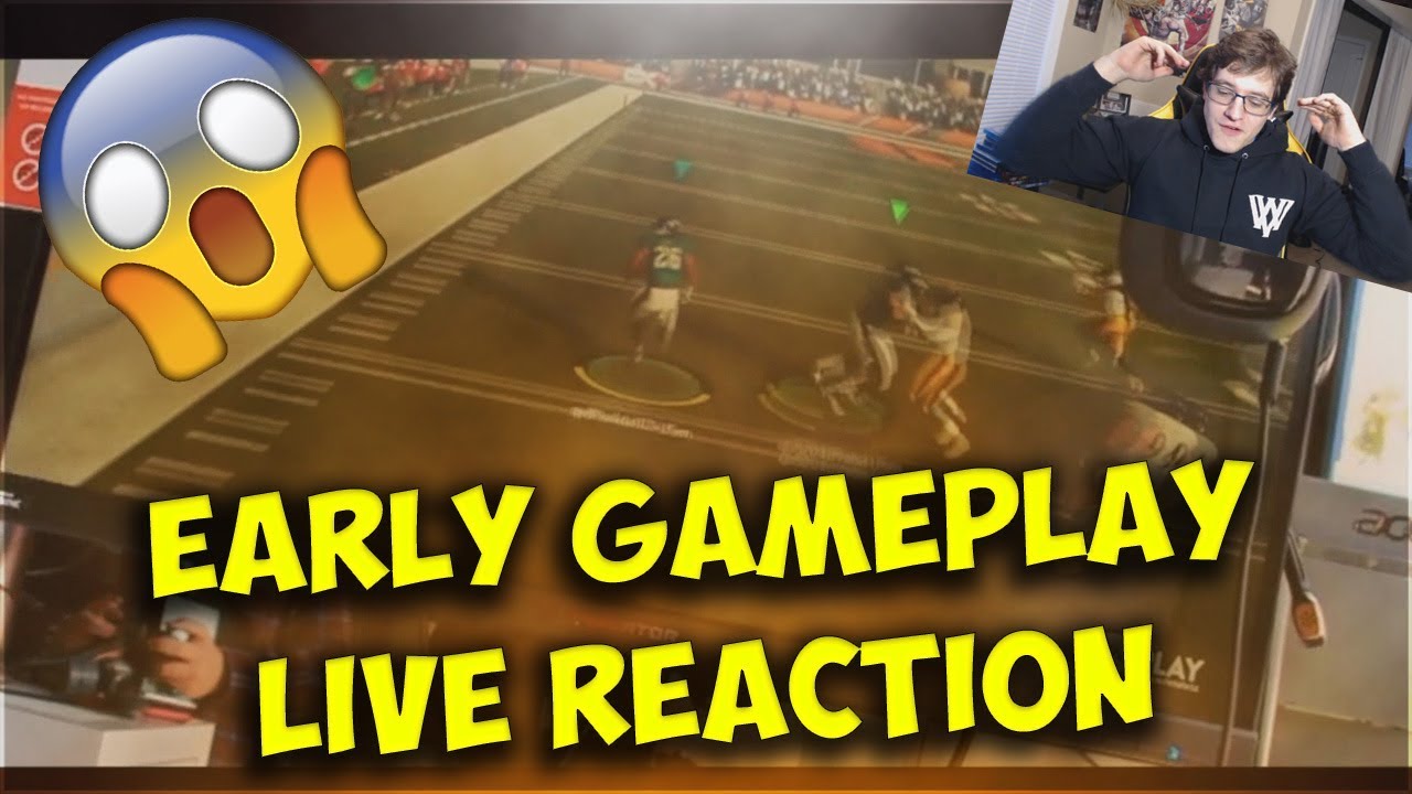 *Early Rare Footage* Leaked Madden 19 Gameplay! Live Reaction And Breakdown! Madden Nfl 19