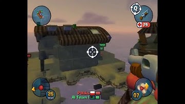 Worms 3D Gameplay and Commentary