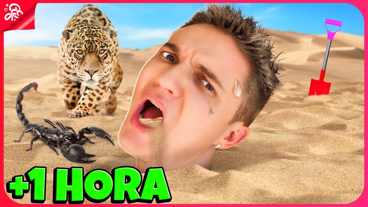 O ÚLTIMO A SAIR DO DESERTO VENCE! +1 HORA DESAFIOS EM FAMÍLIA