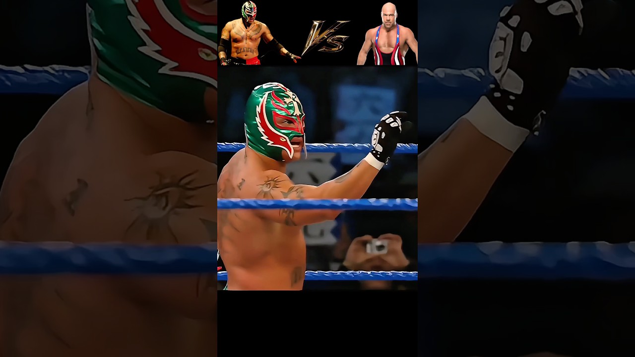 Rey Mysterio vs Kurt Angle🥶 || 2005 