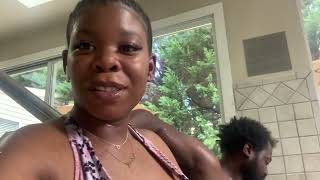 Atlanta Staycation Vlog | Late Bday Celebration & Gender Reveal ๐๐