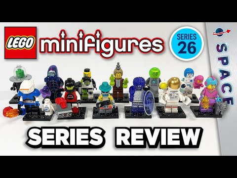 LEGO Space Minifigures Series 26 Review