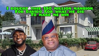 Governor Adeleke gifts Davido this mansion for his role in making him win osun state election