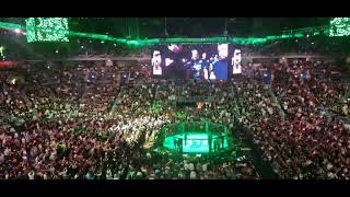 MIRAN Slo Rocky FABJAN entrance at FNC20- Arena Zagreb 23.11.2024