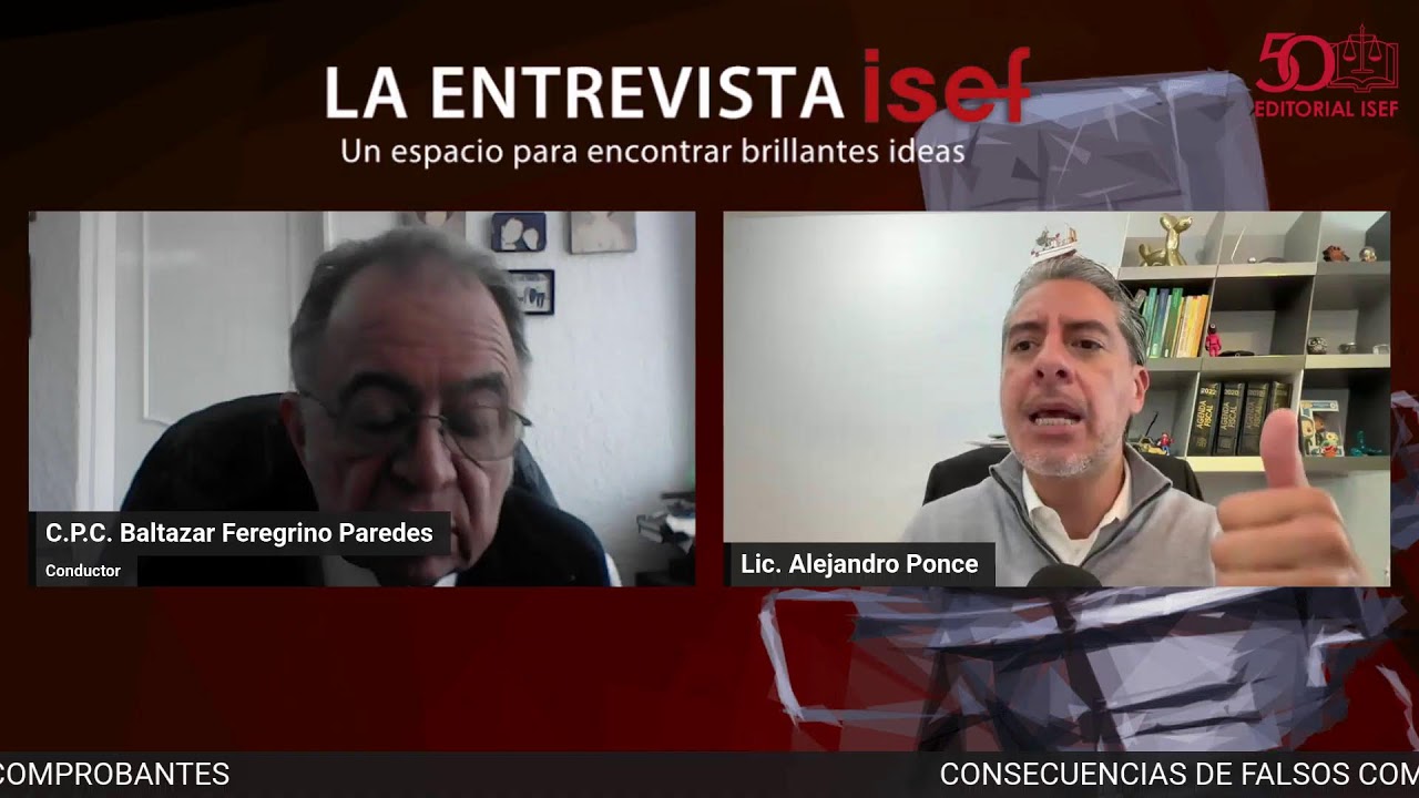 CONSECUENCIAS DE FALSOS COMPROBANTES - Lic. Alejandro Ponce Rivera y Chávez