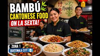 I Found Cantonese Food on Guatemala City s Famous La Sexta