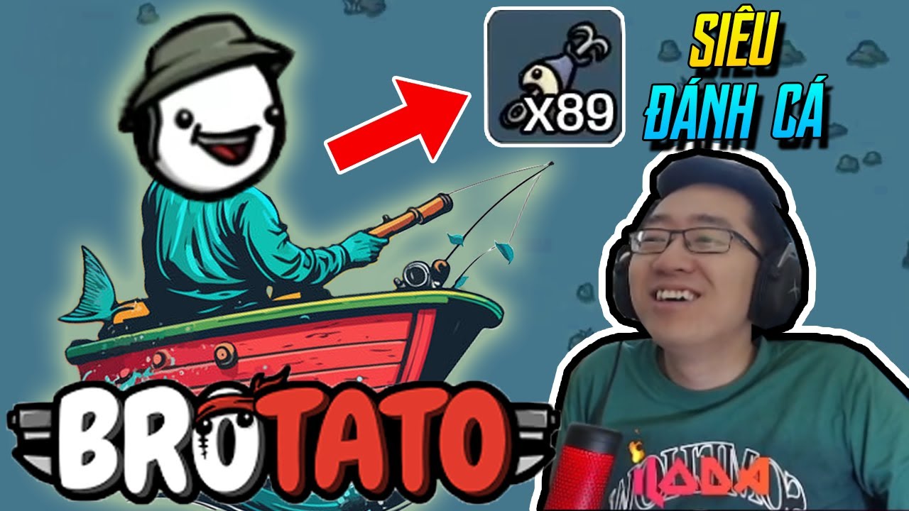 Tôi trở thành NGƯ DÂN với lối chơi khoai HACK ĐỒ vô đối trong Brotato bản mới!