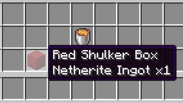 Will Netherite Burn In Lava In Shulker Box?