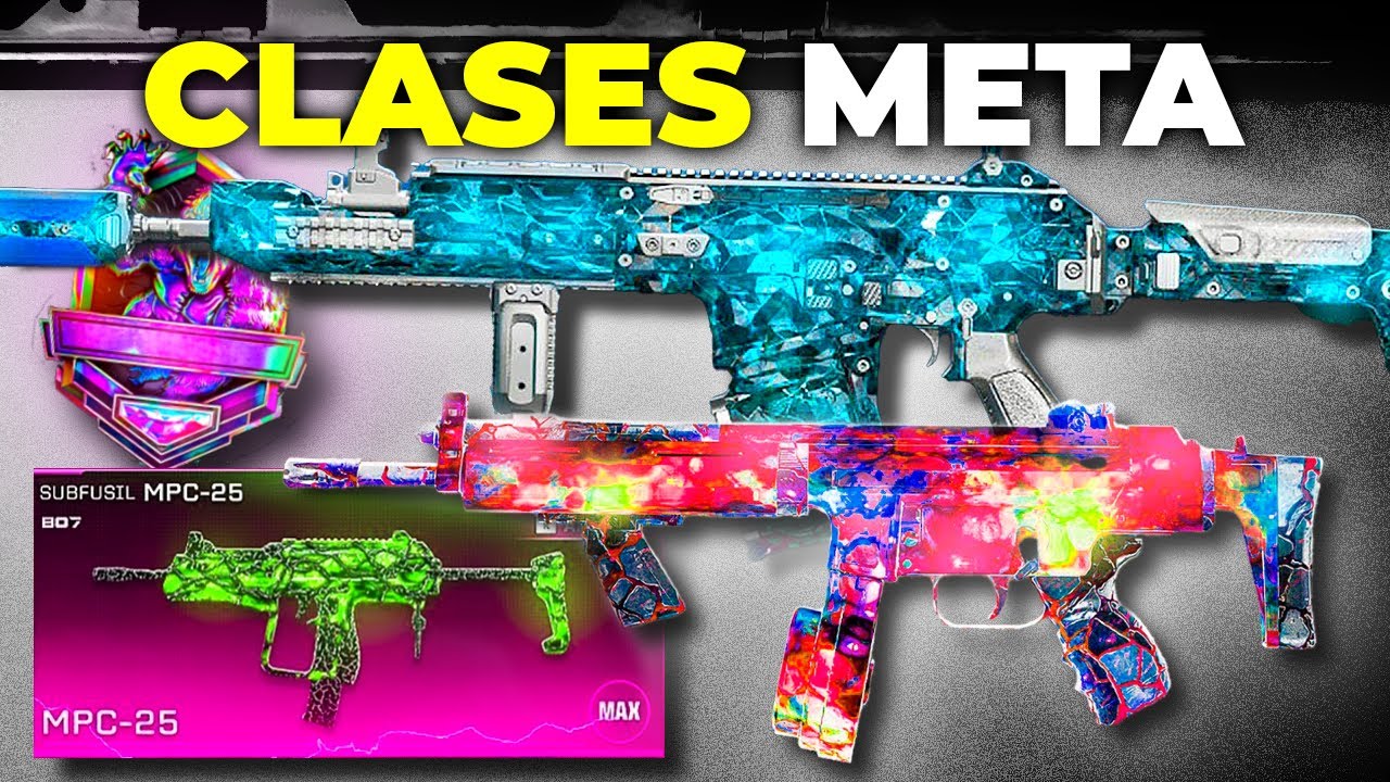 *META WARZONE* las 5 MEJORES ARMAS META de WARZONE 7!👑 (Mejores Clases ...