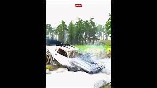 Truck vs Impossible Broken Road | Mudrunner #mudrunner #spintires