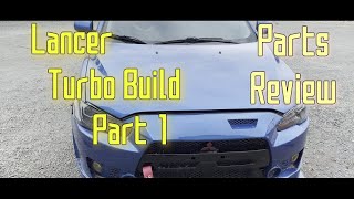 Boosting A 2009 Lancer ES Part 1