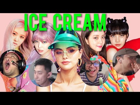 BLACKPINK AND SELENA GOMEZ LICKING DAT ICE CREAM! (MV Reaction)