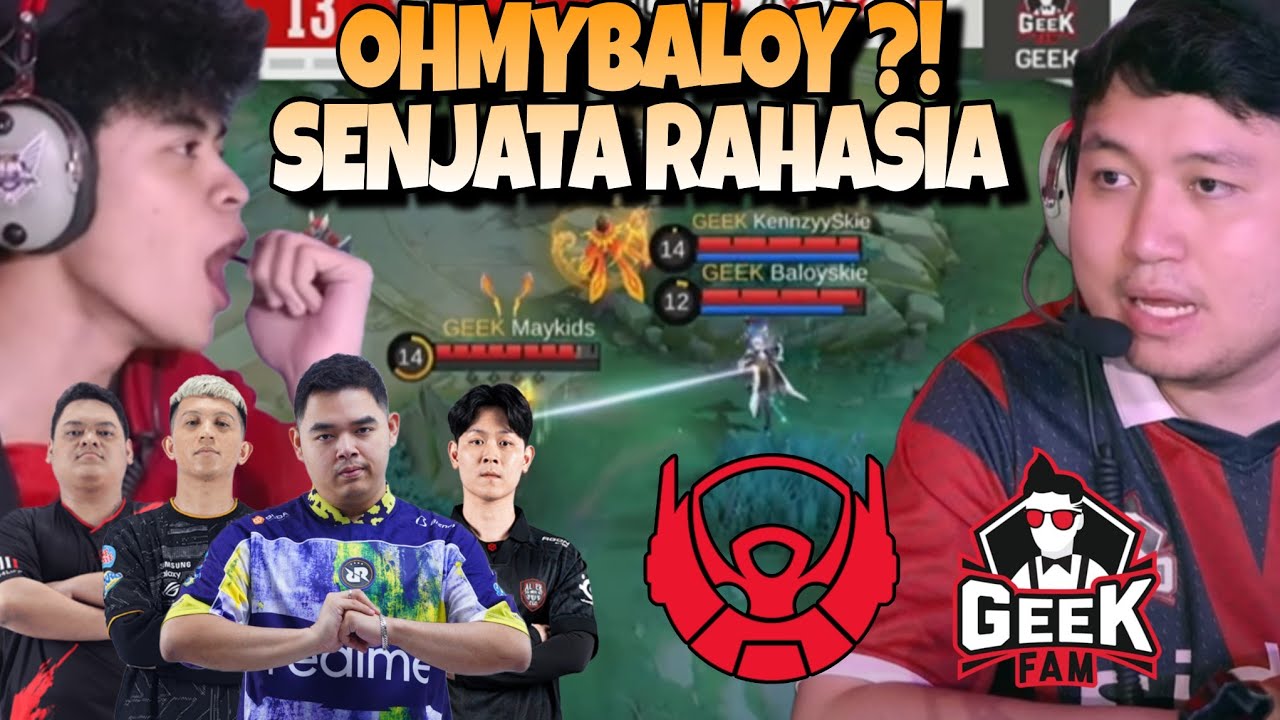 BALOY ESTES ?! SENJATA RAHASIA APA LAGI INI !! GEEK FAM VS BIGETRON MATCH 1 - MPL S16