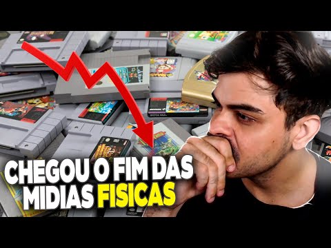O FIM DAS MIDIAS FISICAS | REACT