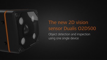 Object detection and inspection using one single device - the new O2D vision sensor