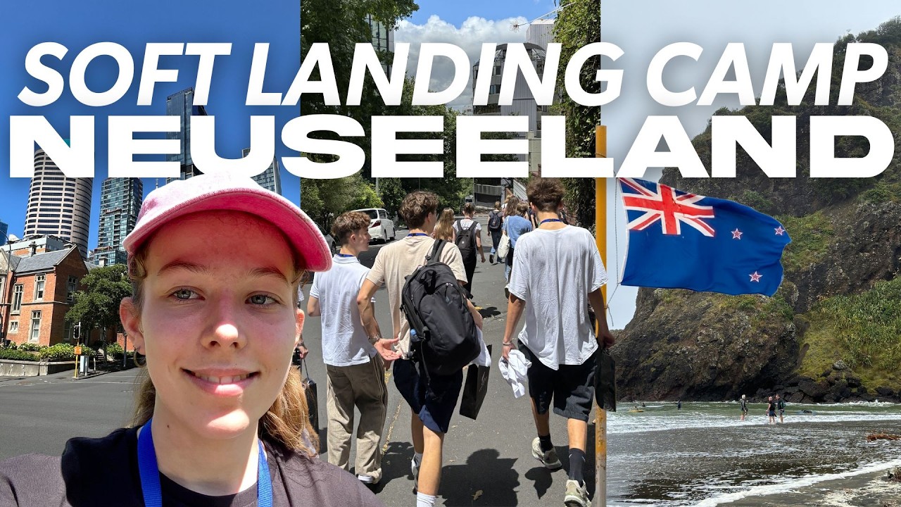 Soft Landing Camp in Auckland 🇳🇿 Surfen in Piha & Maori Haka | Auslandsjahr Neuseeland