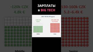 Сколько реально платят в BIG TECH.Прага