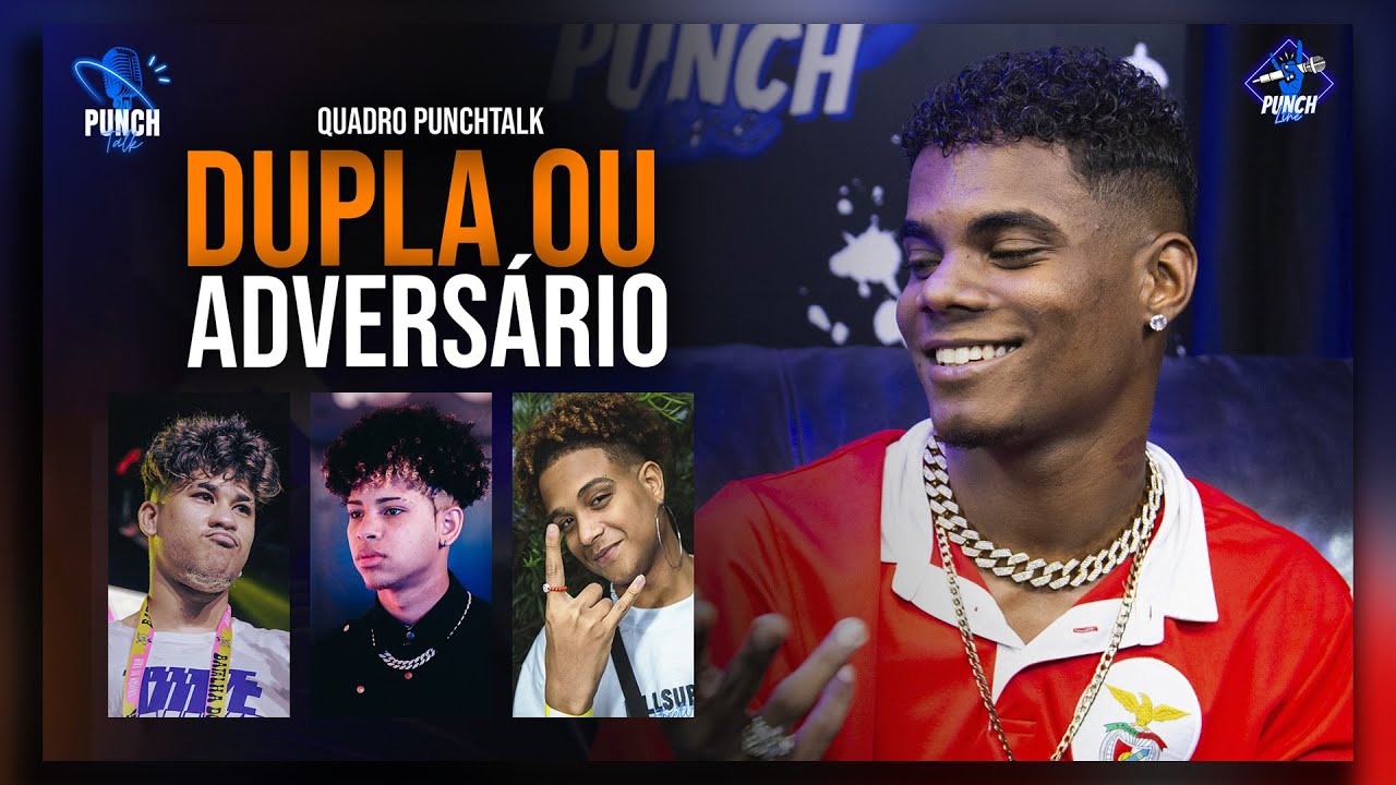 DUPLA OU ADVERSÁRIO com BL4CK - Canal Punchline