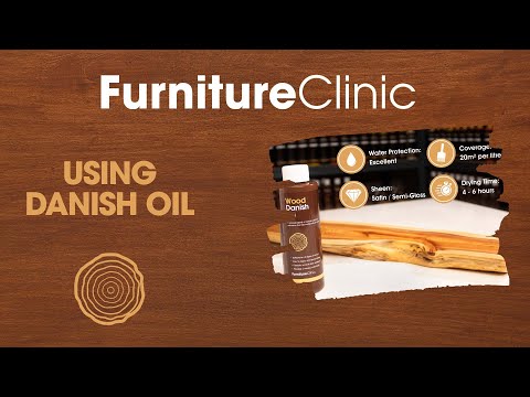 How to use Danish Oil