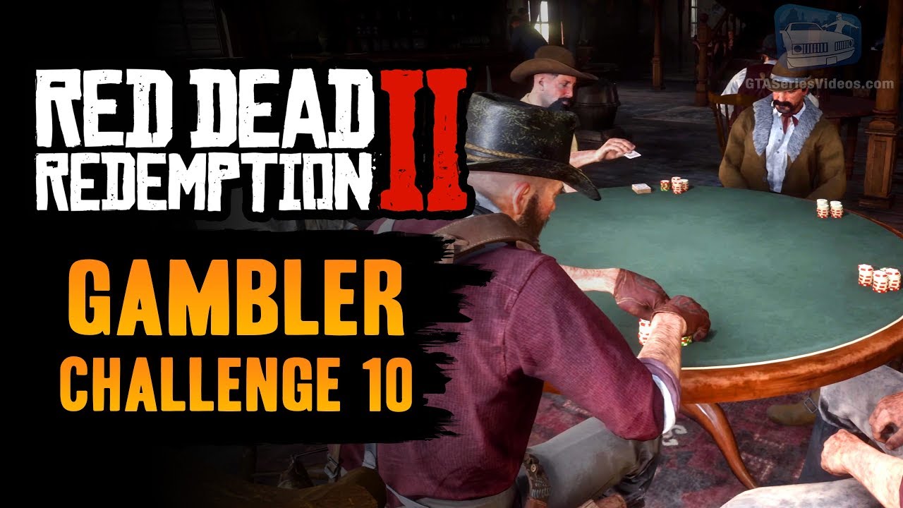 dragt Forudsætning Begrænsninger Red Dead Redemption 2 Gambler Challenge #10 Guide - Win 3 hands of Poker in  a row - YouTube