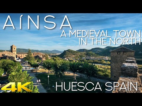 Tiny Tour | Aínsa Spain | A Medieval town Ainsa in Huesca Aragon 2019 Autumn