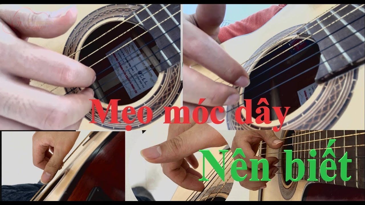 Nên biết khi chơi Guitar | Hướng dẫn điểm chạm ngón tay phải guitar | Mẹo móc dây |  Viet Passion