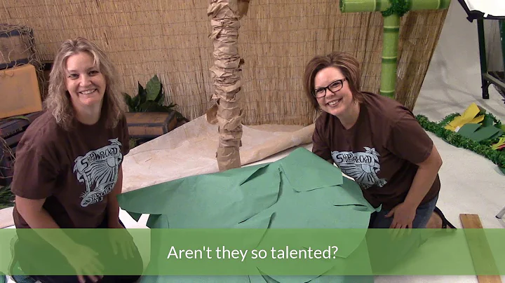 Shipwrecked Decorating | Palm Trees