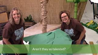 Shipwrecked Decorating | Palm Trees