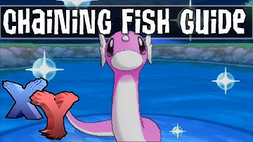 Chaining Fish for Easy Shinies! - Shiny Hunting Guide - Pokemon X and Y