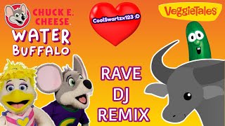 Chuck E. Cheese & Veggietales Water Buffalo Rave Dj Remix