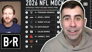 Reacting to Bleacher Report's 2026 NFL Mock Draft
