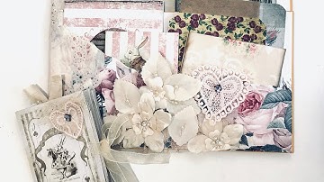 Loaded Pocket / Easy One Page Booklet & Tutorial No. 4 - Pen Pal Ideas - One Page Wonder V1