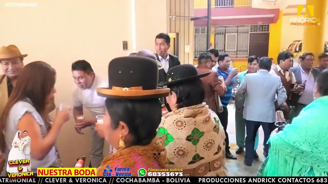 RECOJO DE PADRINOS NOVIOS CLEVER & VERONICA