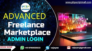 Readymade Advanced Freelance Marketplace Admin Script demo login 2024 Technical Video demo Readymade